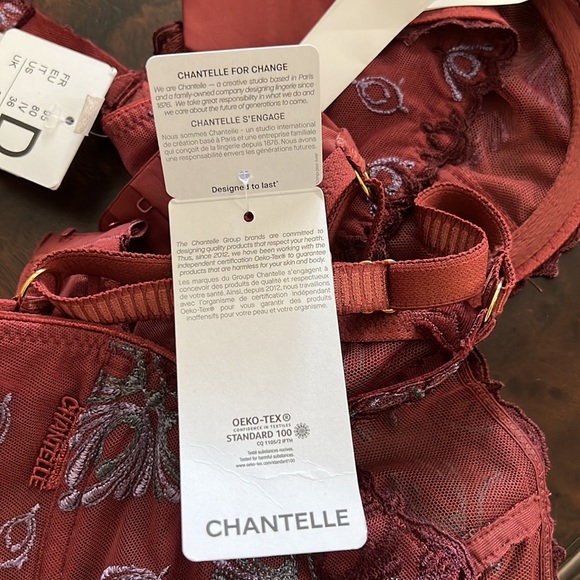 Chantelle Champs Elysees Unlined Lace Demi Bra - Picture 9 of 10